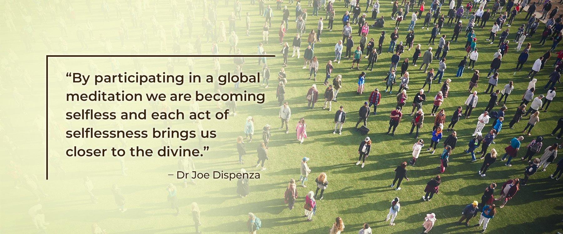 My Thoughts on the Global Meditation