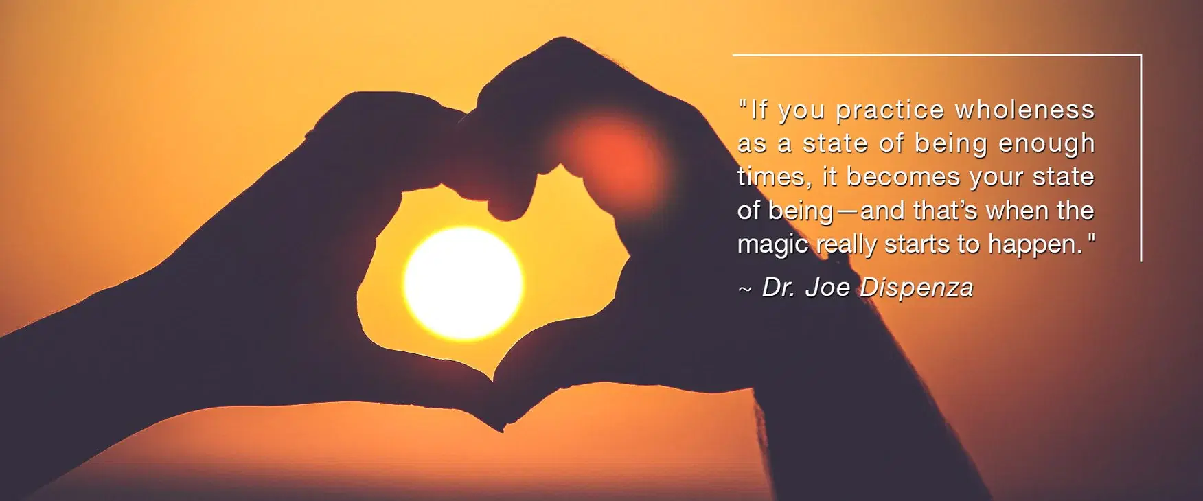 Are you living in lack or living in wholeness?